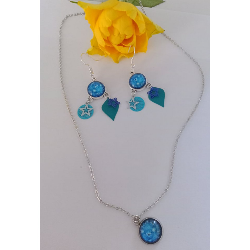 parure bleue