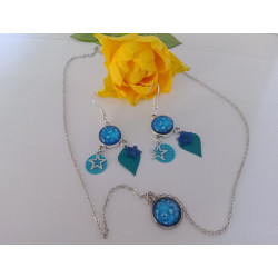 parure bleue