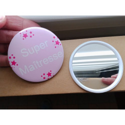 Miroir de poche  maitresse...