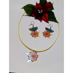 Parure coloré de fête