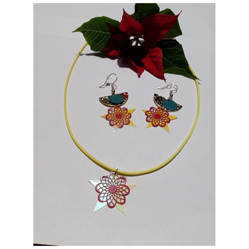 Parure coloré de fête