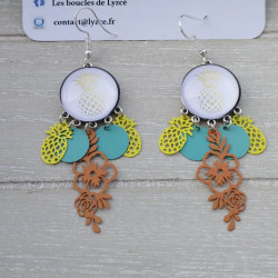 Boucles Ananas